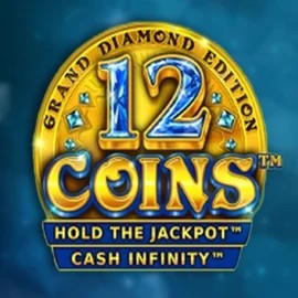 Slots logo of 12 Coins Grand Diamond Edition from Wazdan at Bof Casino