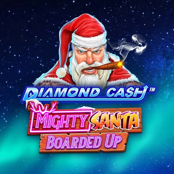 Diamond Cash Mighty Santa Boarded Up – slot by Greentube, featured at bof-casino.eu