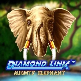 Slots logo of Diamond Link Mighty Elephant from Novomatic at Bof Casino
