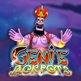 Genie Jackpots online game logo by Blueprint Gaming on bof-casino.eu