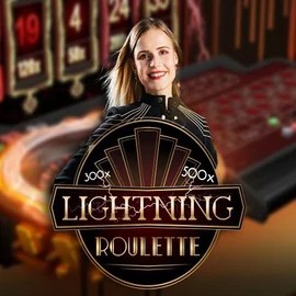 Lightning Roulette slot icon by Evolution, available at Bof Casino