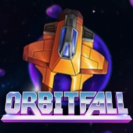 Orbitfall online game logo by ELK Studios on bof-casino.eu