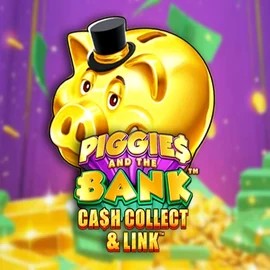 Piggies And The Bank Cash Collect & Link online game logo by Origins on bof-casino.eu