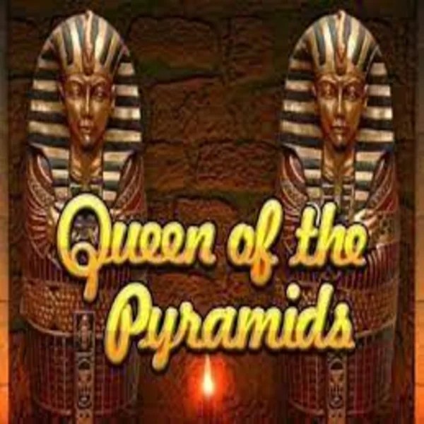 Official Slots logo: Queen of the Pyramids by Playtech at Bof Casino