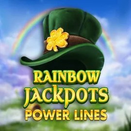 Jackpots logo of Rainbow Jackpots Power Lines from Red Tiger Gaming at Bof Casino