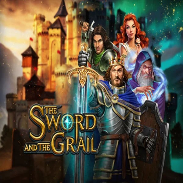 The Sword and the Grail logo by  Bof Casino